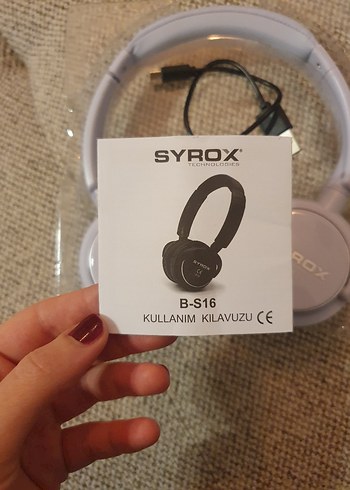 Gri Syrox Kablosuz Kulaklık - Görsel 3