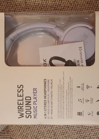 Gri Syrox Kablosuz Kulaklık - Görsel 4