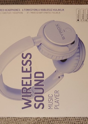 Gri Syrox Kablosuz Kulaklık - Görsel 5