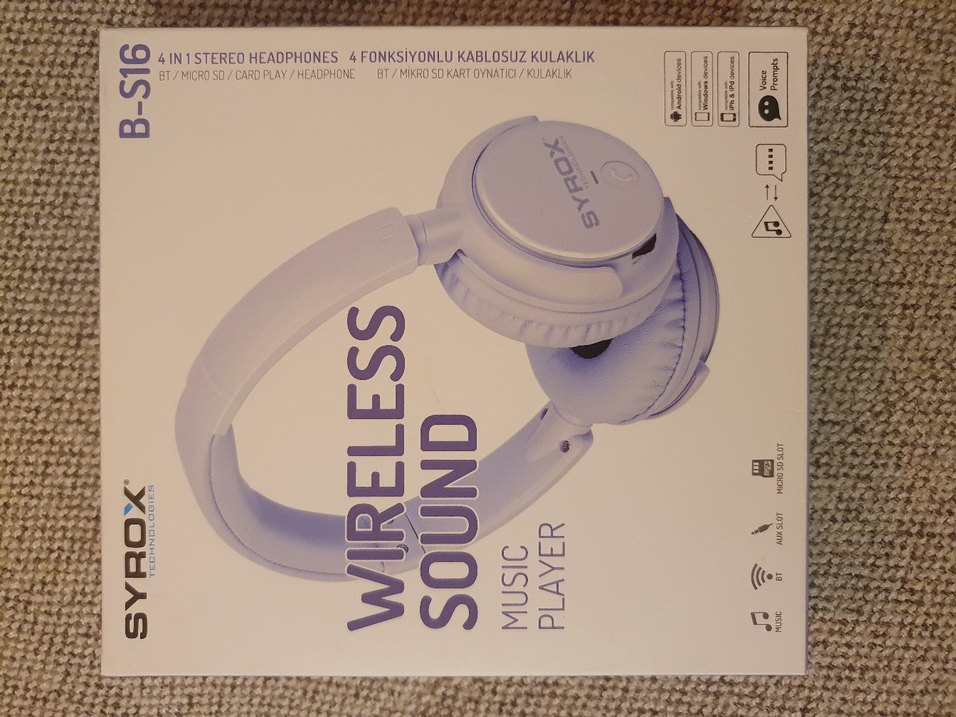 Gri Syrox Kablosuz Kulaklık - Görsel 5