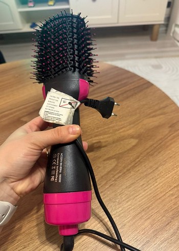 Pembe Renkli Saç Kurutma Fırçası - Görsel 4