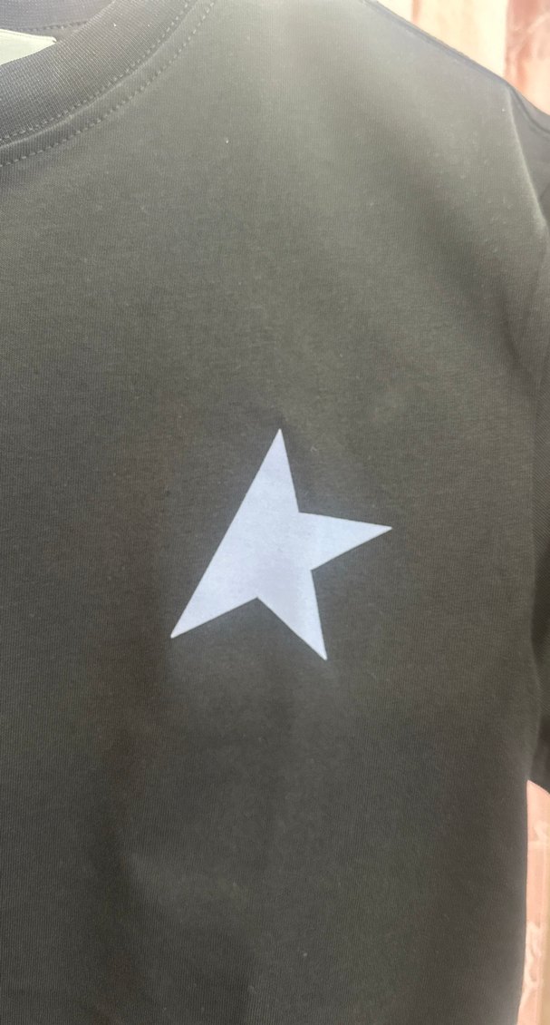 Siyah Kısa Kollu Baskılı Tişört - Görsel 2