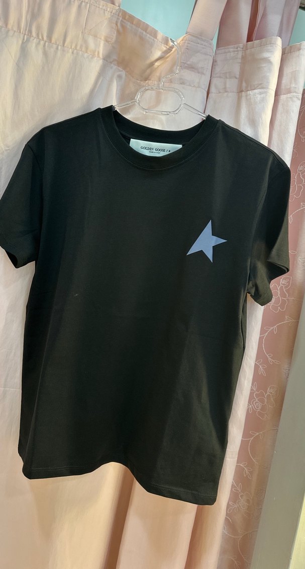 Siyah Kısa Kollu Baskılı Tişört - Görsel 4