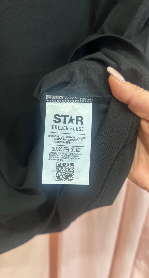 Siyah Kısa Kollu Baskılı Tişört - Görsel 3