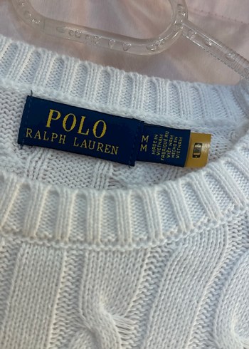 Polo Ralph Lauren Beyaz Örgü Kadın Kazak - Görsel 2