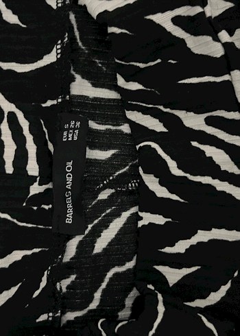 Kadın Zebra Desenli etek - Görsel 3