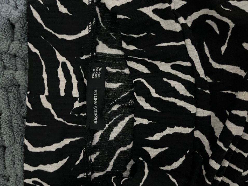 Kadın Zebra Desenli etek - Görsel 3