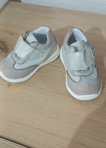 Kız Bebek İlk Adım Ayakkabısı gri