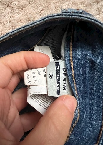 Diğer Kadın Mavi Denim Mini Şort