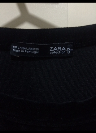 Zara Kadife siyah top!!