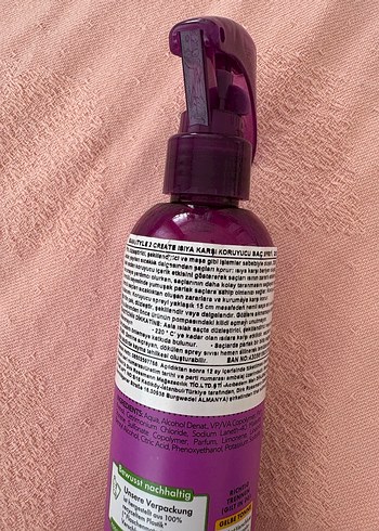 Isana Isı Koruyucu Saç Spreyi rossmann - Görsel 3