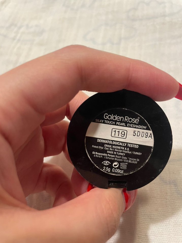 Parlak Turkuaz tekli far golden rose no 119 - Görsel 3