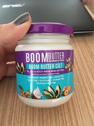 Boom butter cilt yağı