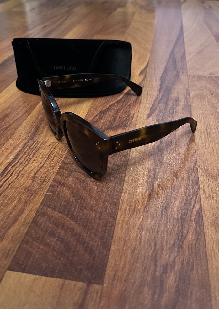 Celine 3 Dots Kadın Kahverengi Güneş Gözlüğü - Görsel 4