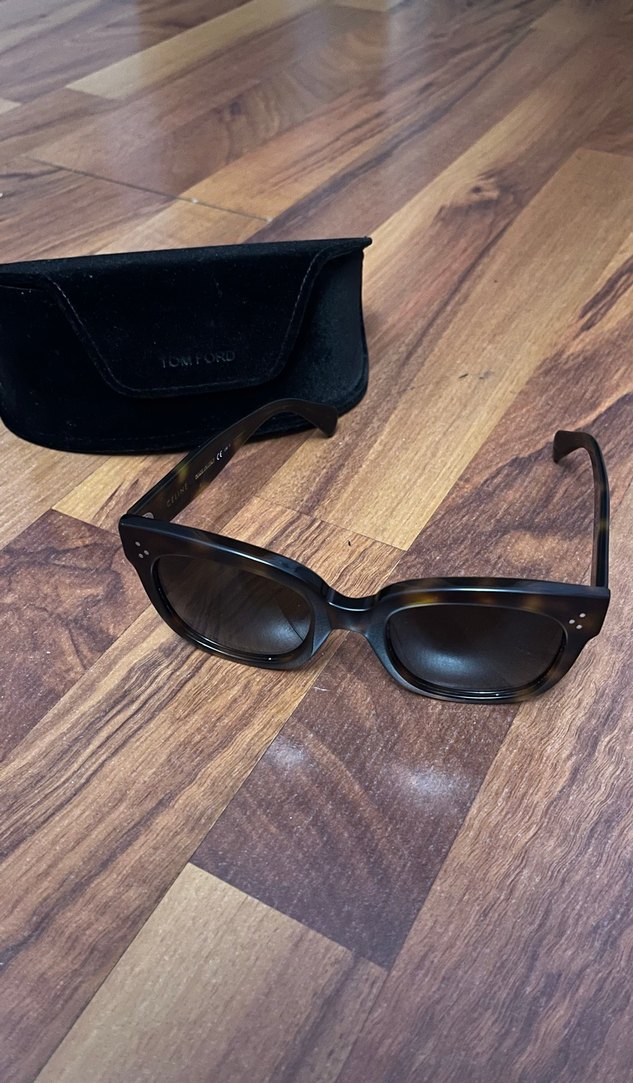 Celine 3 Dots Kadın Kahverengi Güneş Gözlüğü - Görsel 3