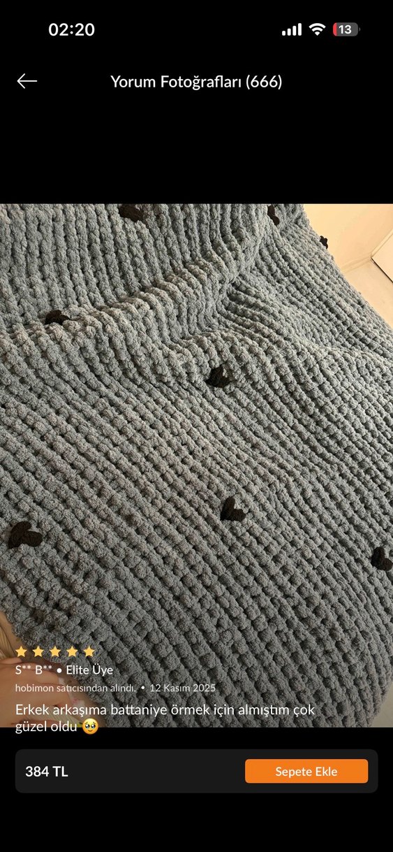 Alize puffy ip beşli - Görsel 5