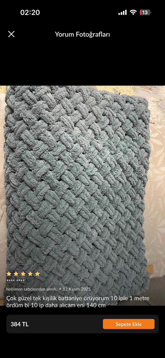 Alize puffy ip beşli - Görsel 4