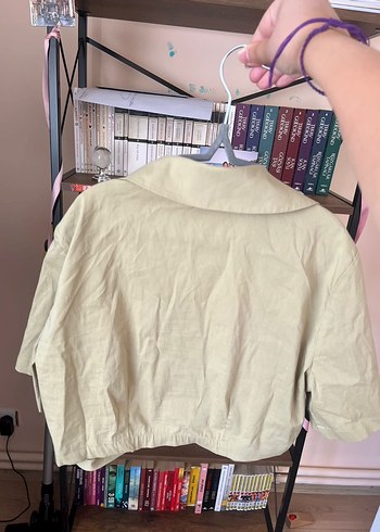 Koton Koton crop gömlek
