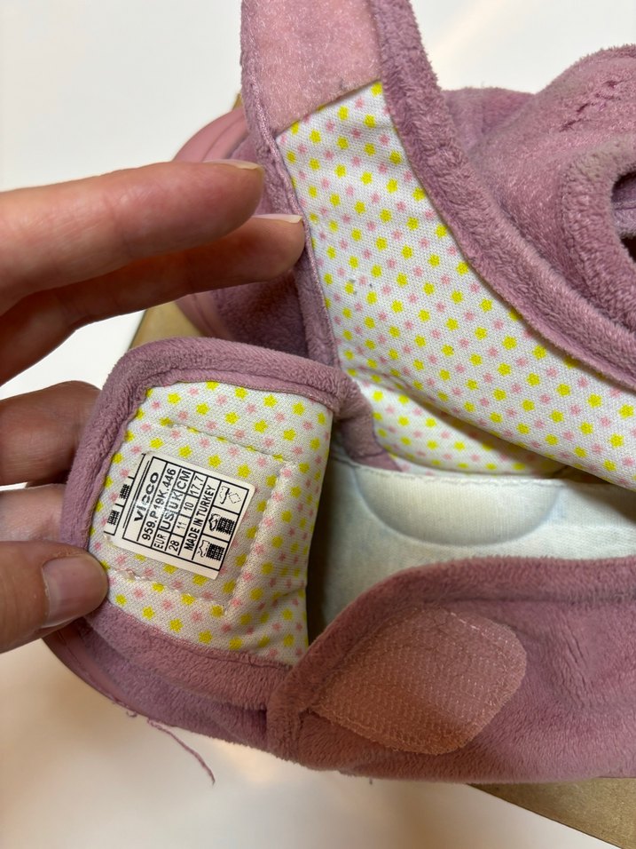 Kız Çocuk Pembe Sıcak Terlik Vicco - Görsel 3