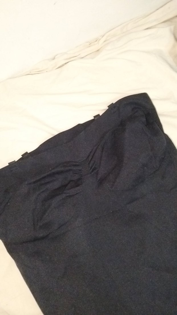 Siyah Straplez Mıbı korse - Görsel 3