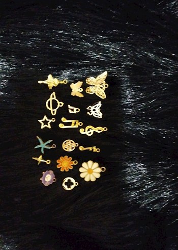 Lolıta Gold Kolye ucu - Görsel 4