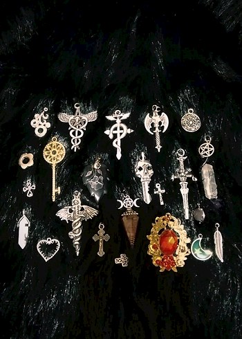 Gothıc Vıntage Kolye ucu - Görsel 3