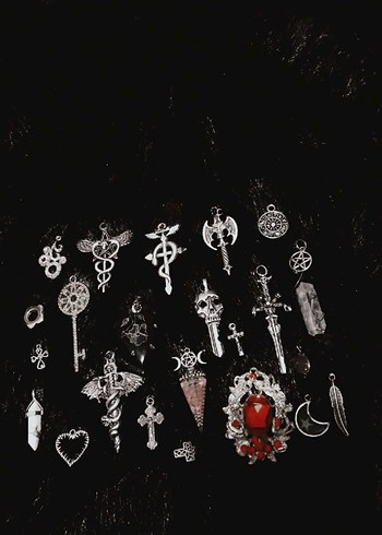 Gothıc Vıntage Kolye ucu - Görsel 4