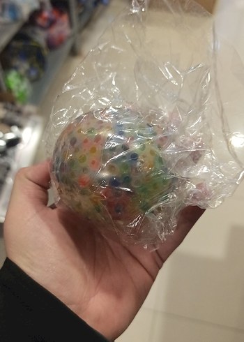 Renkli Noktalı Stres Topu - Görsel 3