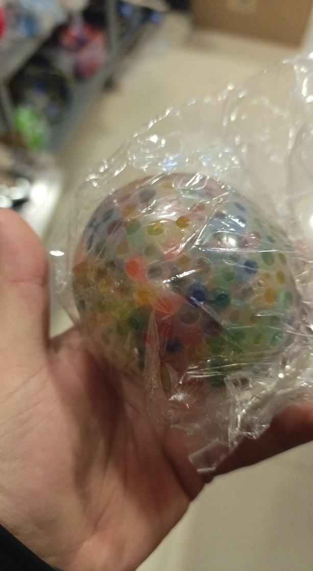 Renkli Noktalı Stres Topu - Görsel 2