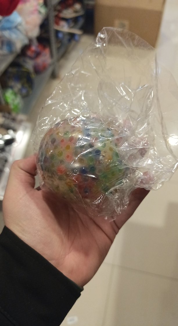 Renkli Noktalı Stres Topu - Görsel 3