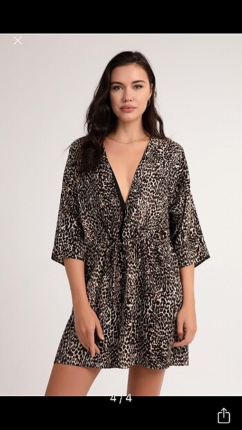 Beli büzgülü kimono