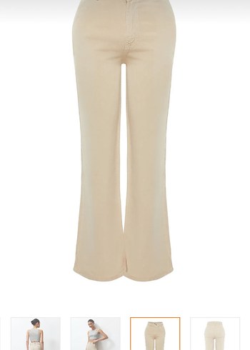 xs Beden Trendyolmilla tencel kumaş pantolon