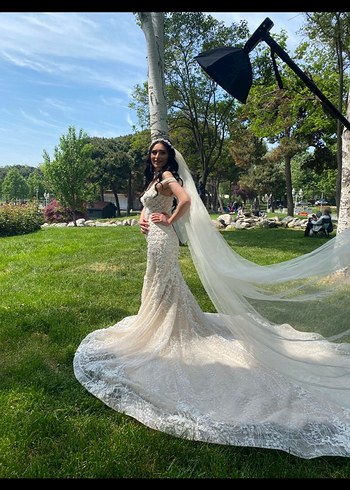 Balık Model Kuyruklu Gelinlik - Görsel 4