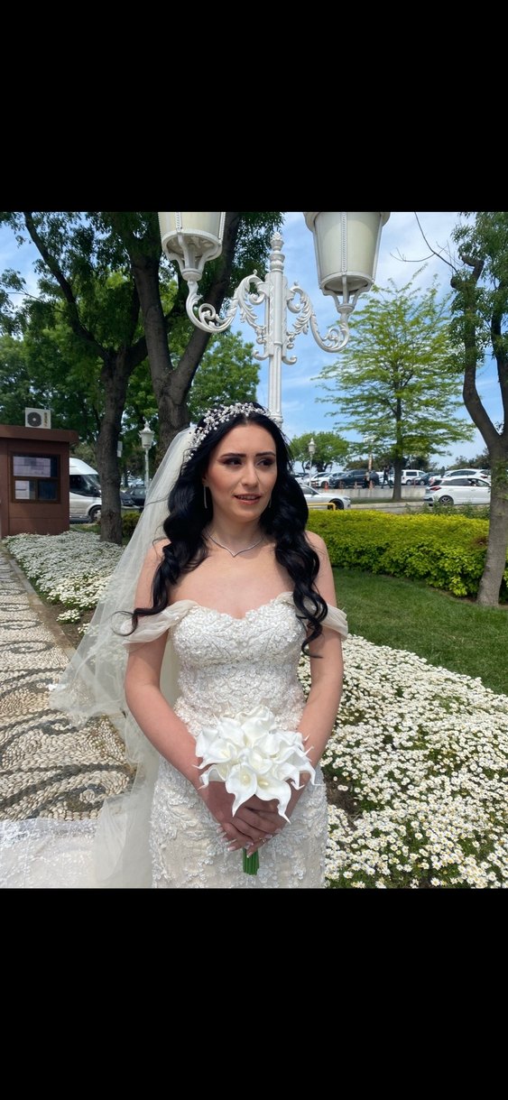 Balık Model Kuyruklu Gelinlik - Görsel 5