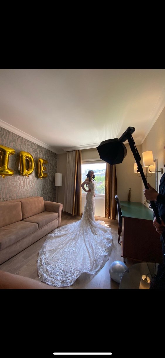 Balık Model Kuyruklu Gelinlik - Görsel 3