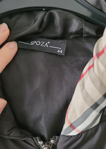 Siyah Uzun Fermuarlı Kadın mont - Görsel 4