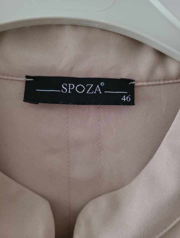 Bej Uzun Kadın Kaban - Görsel 3