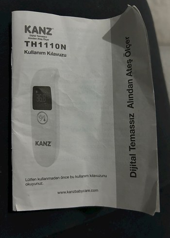 KANZ TH1110 Dijital Temassız Ateş Ölçer - Görsel 6