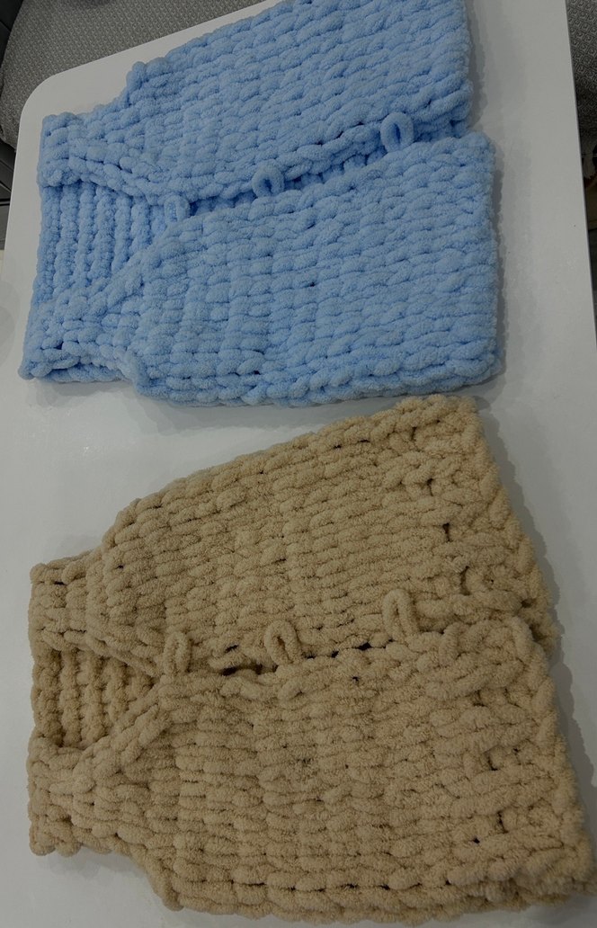 Alize puffy battaniye yelek atkı bere - Görsel 2