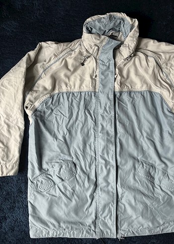 tribord vintage unisex rüzgarlık gizlenebilir kapüşon
