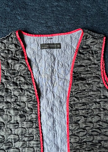 m Beden zara vintage kadın yelek