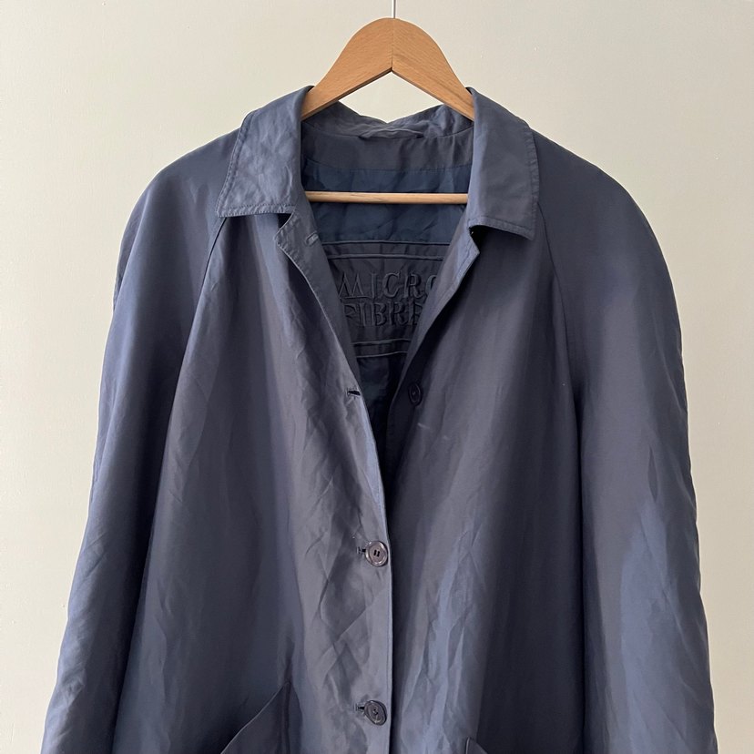 Vintage Unısex Yağmurluk - Görsel 3