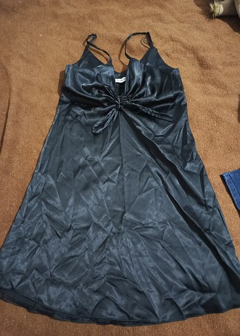 s Beden siyah Renk elbise mini ve dekolteli .tulum.kot.pantalon
