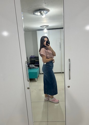 Stradivarius Midi Kot Etek