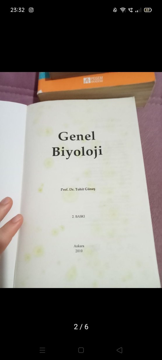 GENEL BİYOLOJİ - Görsel 2