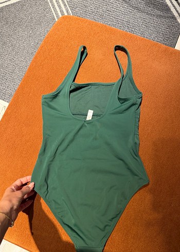 Yeşil İnce Askılı Kadın Mayo - Görsel 2