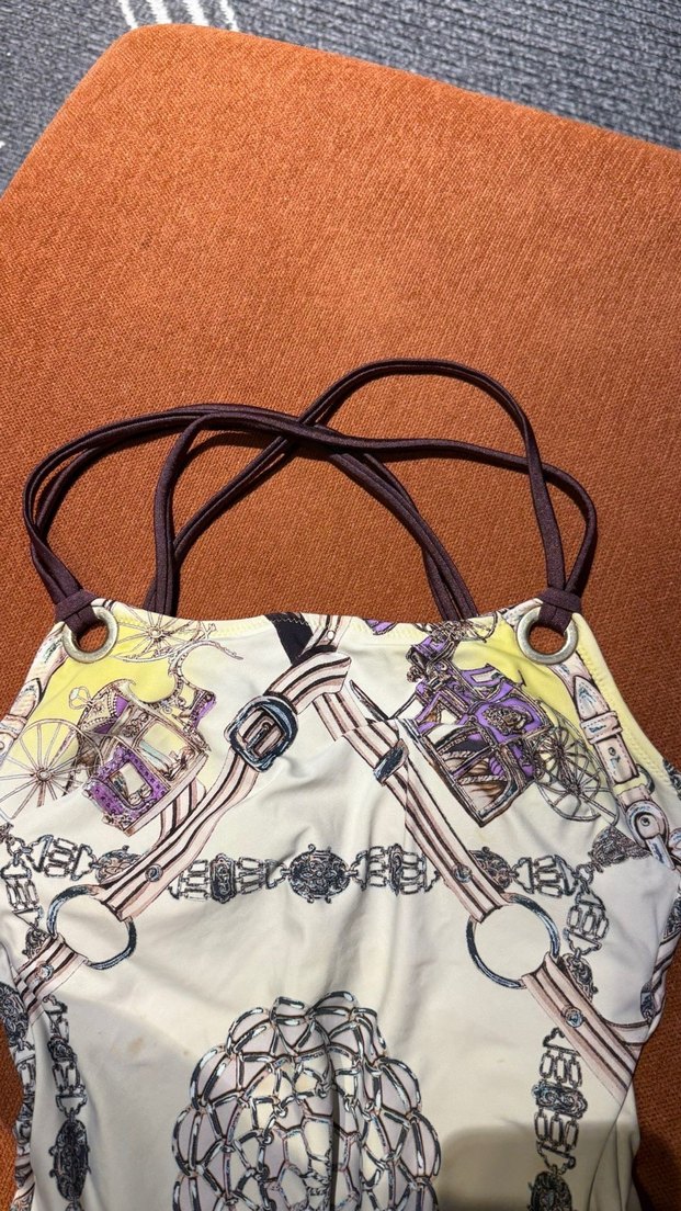 Bohem Çok Renkli Baskılı Kadın Mayo - Görsel 4