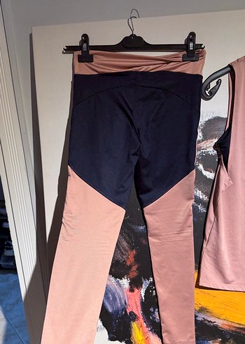 Kadın Pembe Baskılı Spor Takım - Görsel 8