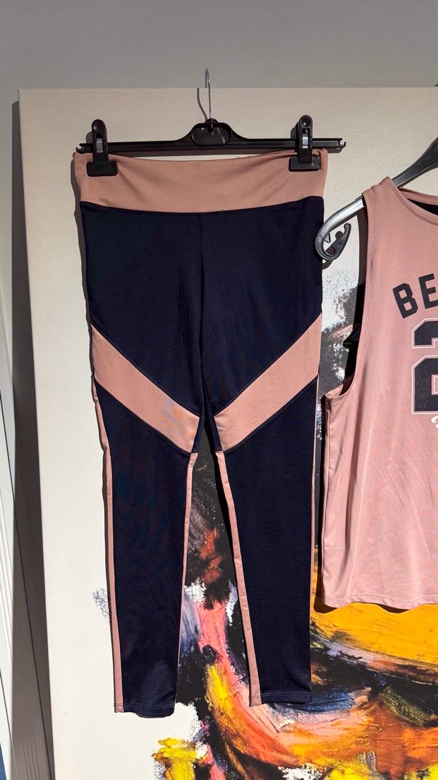 Kadın Pembe Baskılı Spor Takım - Görsel 2