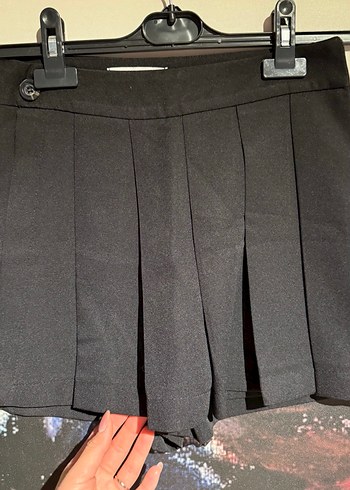 Siyah Pilili Mini Etek - Görsel 2